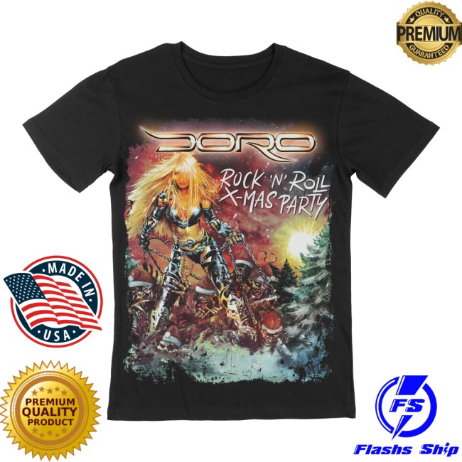 Doro Merch Store Doro Xmas Party Shirt Doro Merch Store Doro Xmas Party Shirt