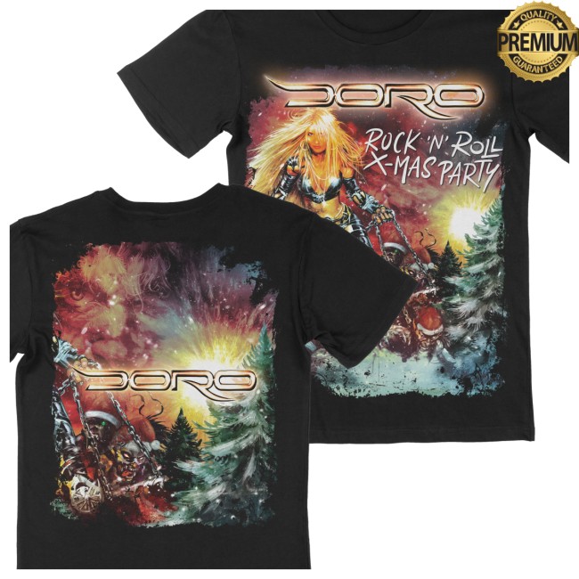Doro Merch Store Doro Xmas Party Shirt Doro Merch Store Doro Xmas Party Shirt