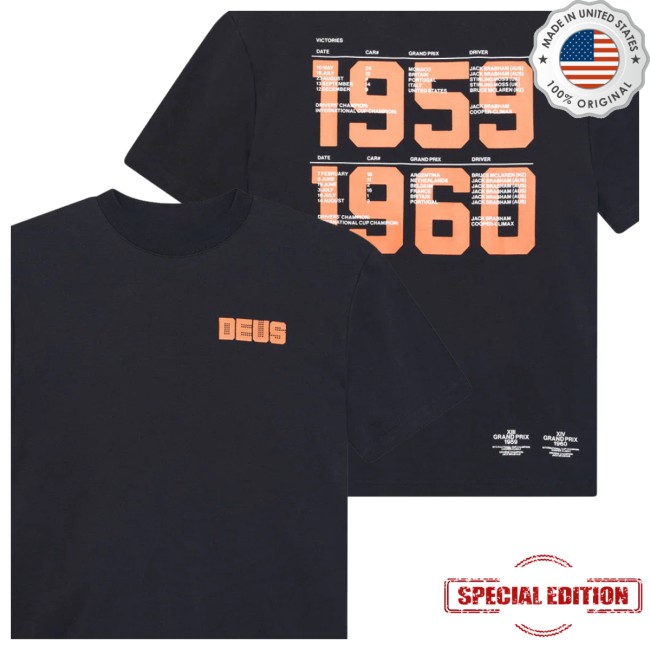 Deus Ex Machina Store Merch Grand Prix Tee Deus Ex Machina Store Merch Grand Prix Tee