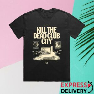 Nothing But Thieves Merch Store Shop Kill The Dead Club City Vintage Black Tee