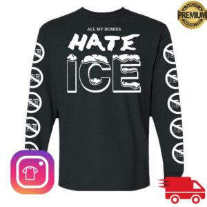 Deathtraitors Merch Store Shop All My Homies Hate Ice Long Sleeve