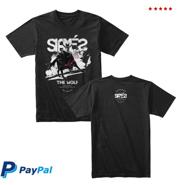 Siamese Merch Store Merch The Wolf Original Black Tee Siamese Merch Store Merch The Wolf Original Black Tee