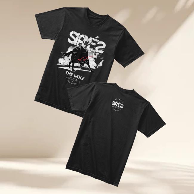 Siamese Merch Store Merch The Wolf Original Black Tee Siamese Merch Store Merch The Wolf Original Black Tee
