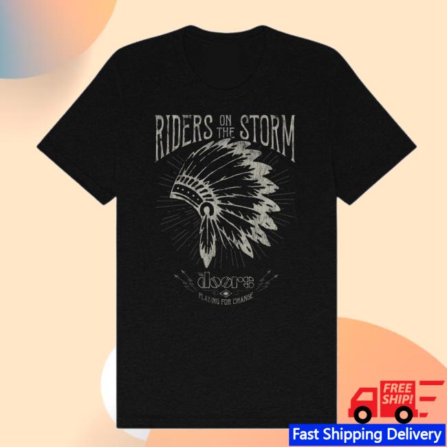 The Doors Merch Store Shop Riders On The Storm T-Shirt The Doors Merch Store Shop Riders On The Storm T-Shirt