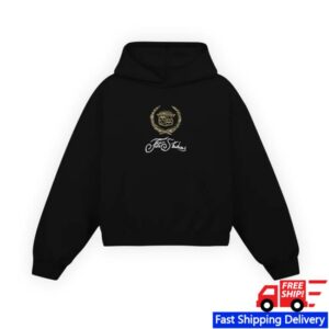 F4t3 Merch Store Spark Symbol Hoodie Vantablack