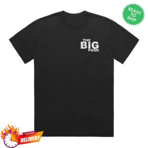 The Big Push Merch Store Busking T-Shirt Faded Black