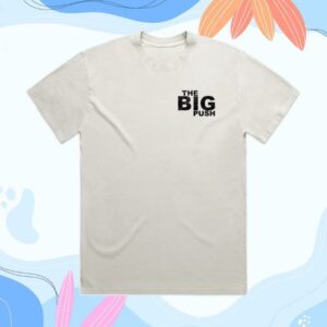 The Big Push Merch Store Busking T-Shirt Faded Bone