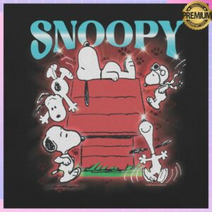 Peanuts Store Merch Peanuts Comfort Colors T-Shirt Heartthrob Snoopy
