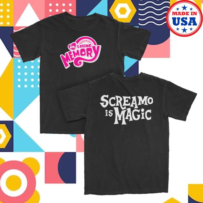 In Loving Memory Shop Merch Store Screamo Is Magic Tee In Loving Memory Shop Merch Store Screamo Is Magic Tee
