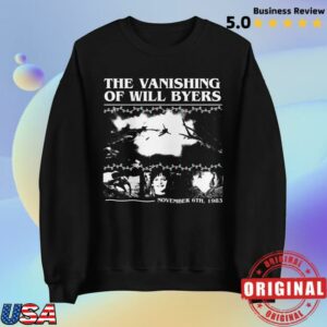 Netflix Shop Merch Store Stranger Things Sweatshirt The Vanishing Of Will Byers