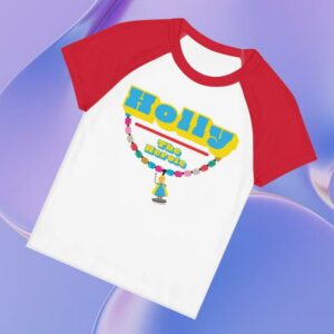 Netflix Shop Merch Store Stranger Things Raglan Tee Holly Charm