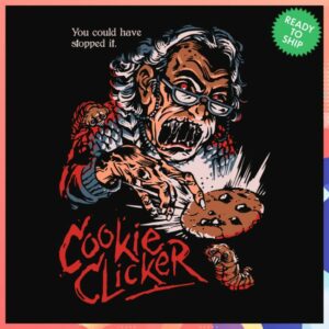Fangamer Store Merch Cookie Clicker Displeased Grandma Shirt