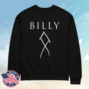 Kingdude Store Merch Billy ᛟ Logo Unisex Crew Neck Sweatshirt