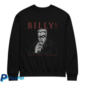 Kingdude Store Merch Billy ᛟ And The Search For Agartha Unisex Crew Neck Sweatshirt