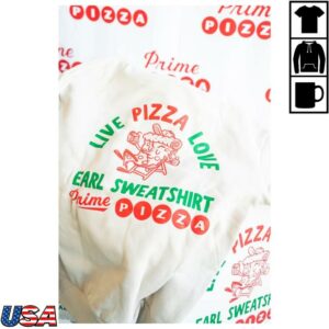 Prime Pizza Merch Store Earl Sweatshirt X Prime Hoodie