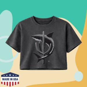 Chomp Brand Merch Store Shark Cactus Crop
