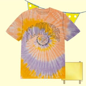 The Devil Wears Prada Store Merch Flowers Tie Dye Tee