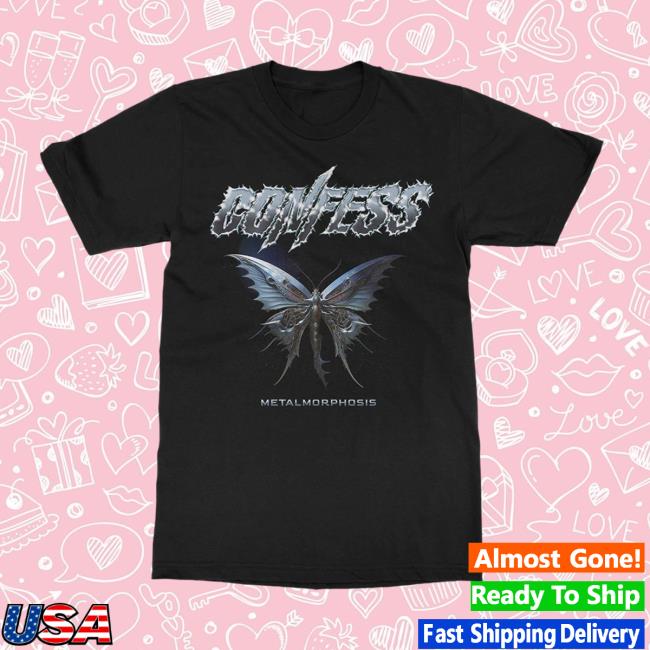 Frontiers Records Merch Store Confess Metal Morphosis T-Shirt Frontiers Records Merch Store Confess Metal Morphosis T-Shirt