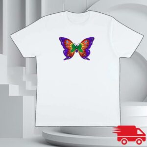 The Saucerful Of Secrets Merch Store Shop Nick Mason Butterfly T-Shirt