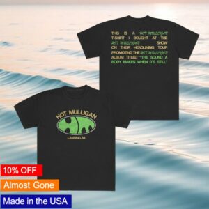 Hot Mulligan Store Merch Bubble Logo Tour Tee