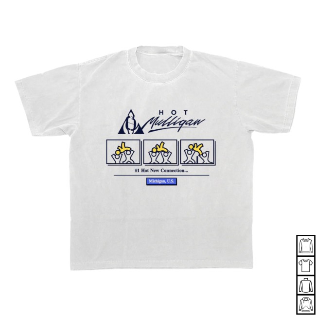 Hot Mulligan Store Merch Connection Tee Hot Mulligan Store Merch Connection Tee