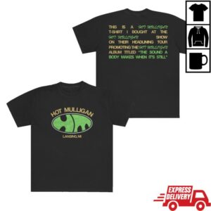 Hot Mulligan Merch Store Shop Bubble Logo Tour Tee