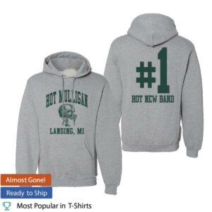 Hot Mulligan Merch Store Shop Football Hoodie