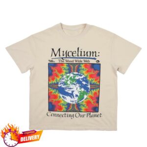 Online Ceramics Merch Store Wood Wide Web Cream Tee