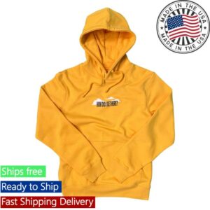 Louis Tomlinson Merch Store How Did I Get Here Yellow Hoodie