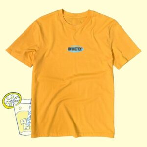 Louis Tomlinson Merch Store How Did I Get Here Yellow T-Shirt