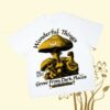 kenny Online Ceramics Merch Store Saprotrophic Mushrooms White Teea