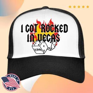 Def Leppard Store Merch I Got Rocked In Vegas Hat