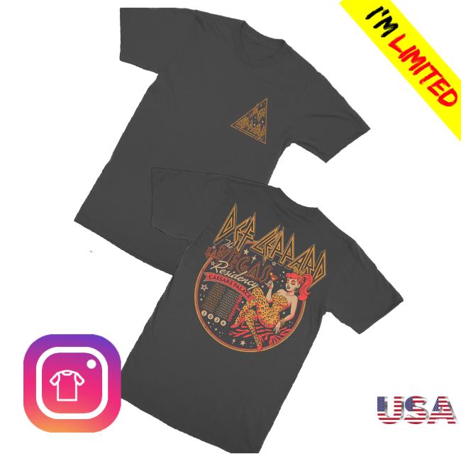 Def Leppard Store Merch Shop The Las Vegas Palace T-Shirt 2026 Def Leppard Store Merch Shop The Las Vegas Palace T-Shirt 2026