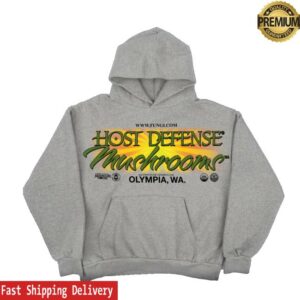 Online Ceramics Merch Store Shop Host Defense Heather Hoodie