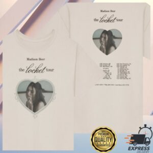 Gift Apparel Store Merch Madison Beer The Locket Tour 2026 Merch T-Shirt