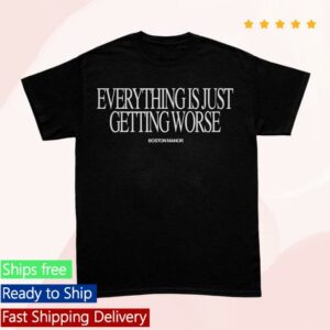 Boston Manor Merch Store Worse Tee Black