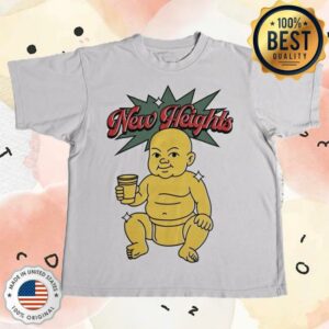 Kelce Clubhouse Merch Store New Heights With Jason & Travis Kelce Lombaby Graphic T-Shirt