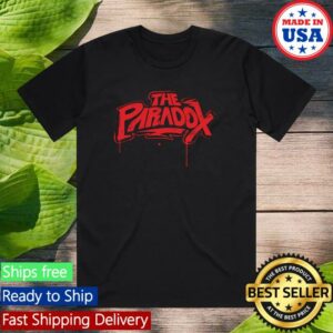The Paradox Merch Store Black Spray Paint Tee