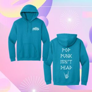 The Paradox Merch Store Merch Blue Pop Punk Isn’t Dead Hoodie