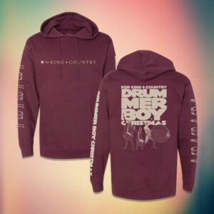 Forking And Country Store Merch A Drummer Boy Christmas Hoodie