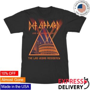 Def Leppard Merch Store The Las Vegas Residency 2026 T-Shirt