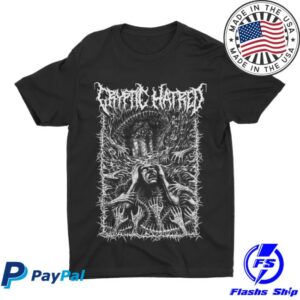 Nightshiftmerch Cryptic Hatred Internal Torment B&W T-Shirt
