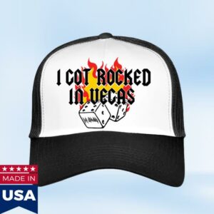 Def Leppard Merch Store I Got Rocked In Vegas Hat