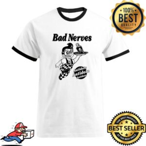 Bad Nerves Merch Store Shop Bad Kid Ringer T-Shirt