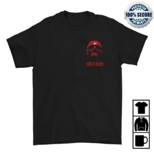 Black Label Society Merch Store Name In Blood Tee