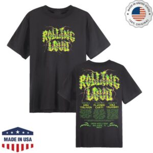Rolling Loud Shop Merch Store Rl 2026 Exclusive Line Up Tee