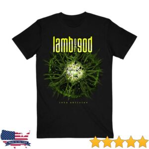 Lamb Of God Merch Store Into Oblivion Burst Black Tee