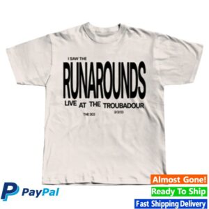 The Runarounds Store Merch Troubadour Logo T-Shirt