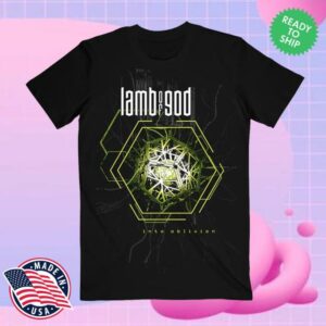 Lamb Of God Merch Store Into Oblivion Hexagon Tee
