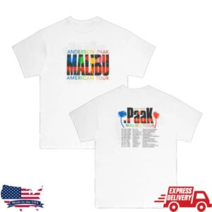 Anderson Paak Shop Merch Store Malibu American Tour Tee